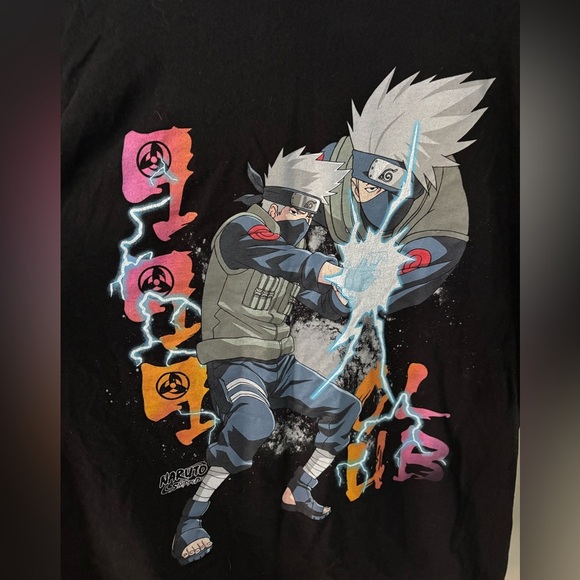Anime Naruto Kakashi Tshirt - Picture 2 of 4
